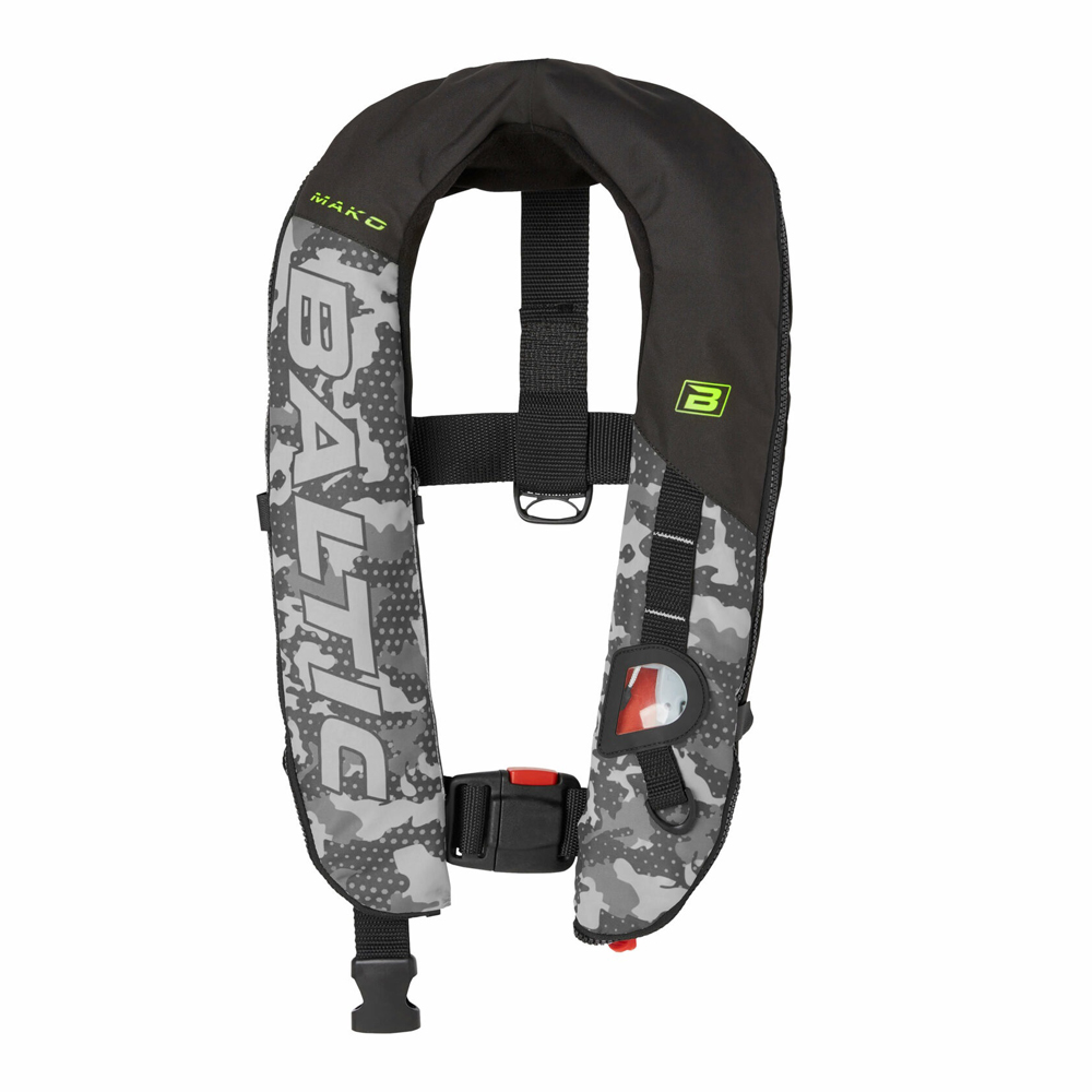 Baltic Mako 165N automatisch reddingsvest grijs foto 1