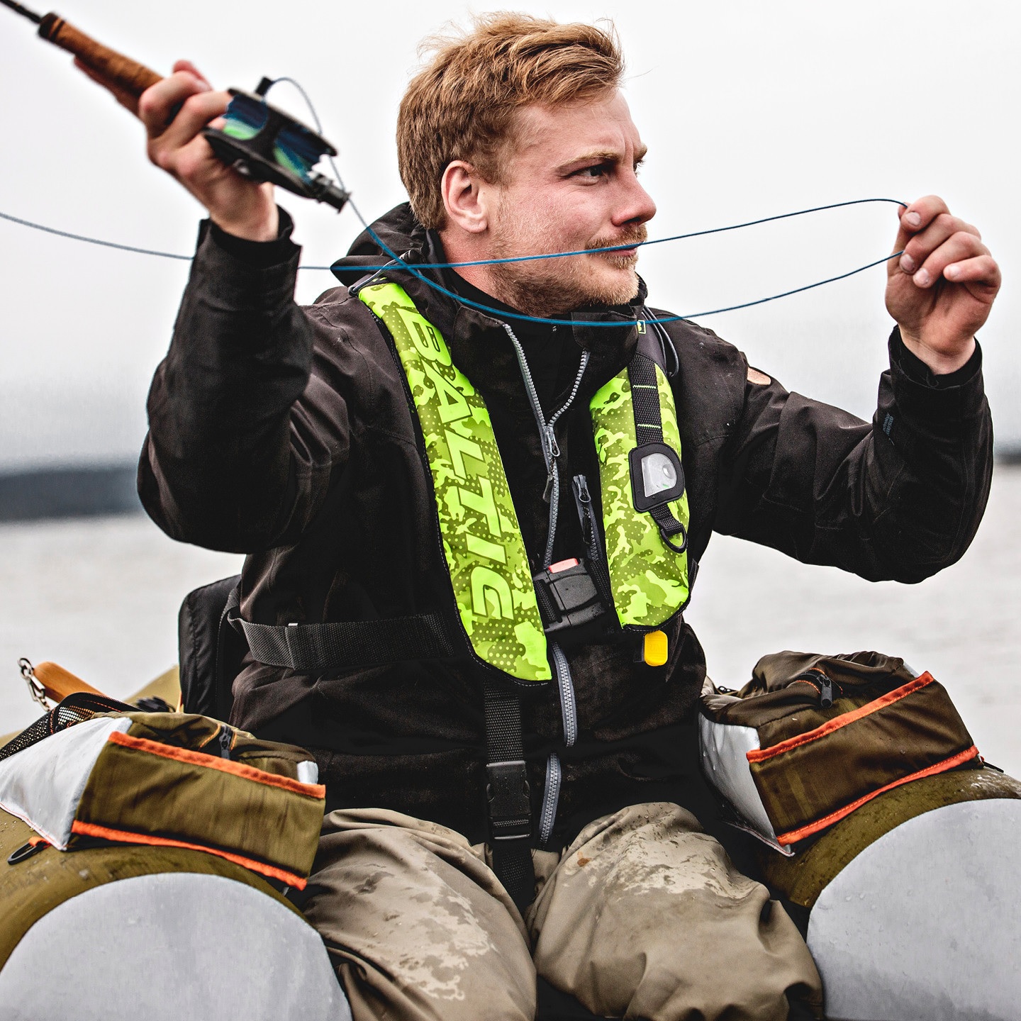 Baltic Mako 165N automatisch reddingsvest geel 5