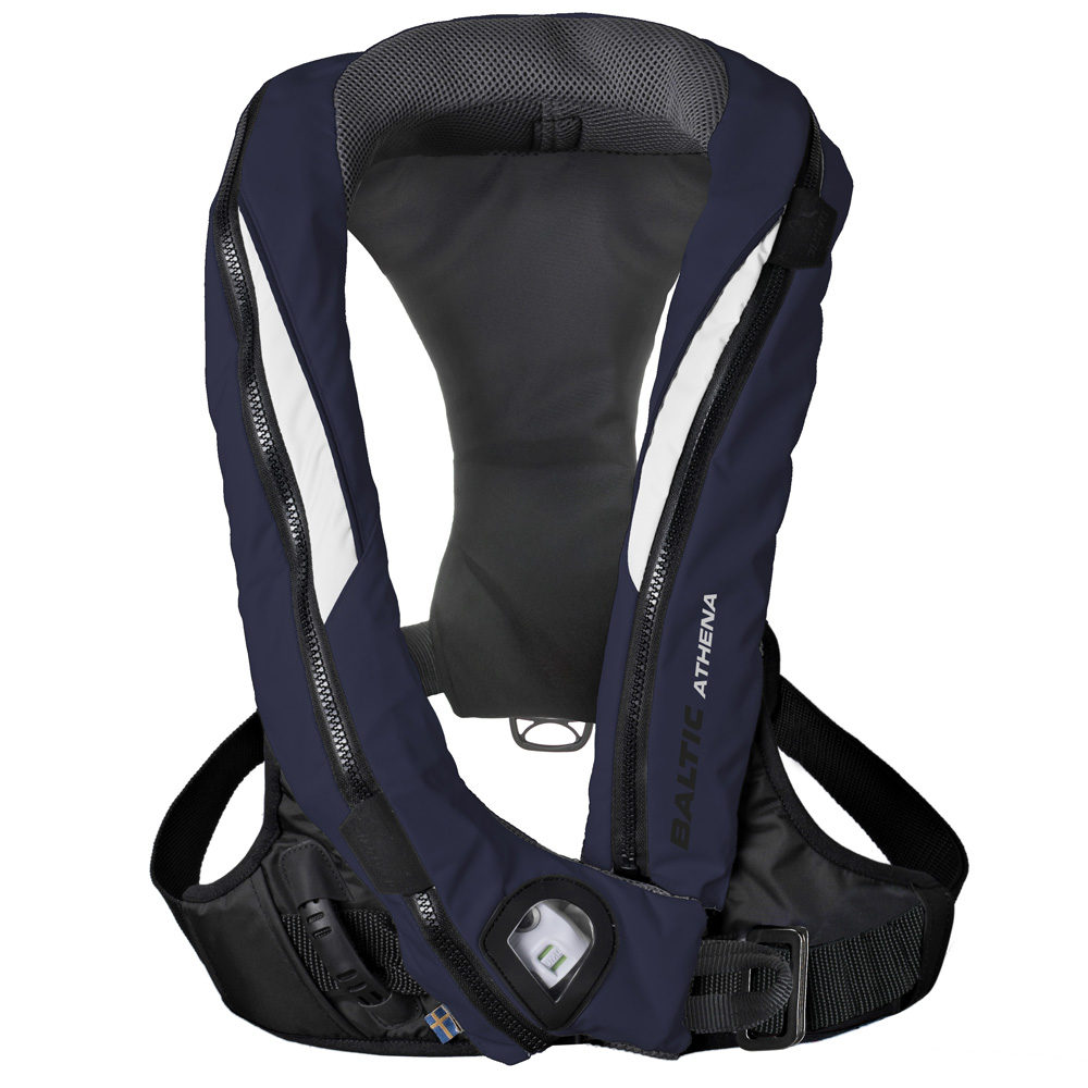 Baltic Athena 165N automatisch reddingsvest met harnas blauw foto 1