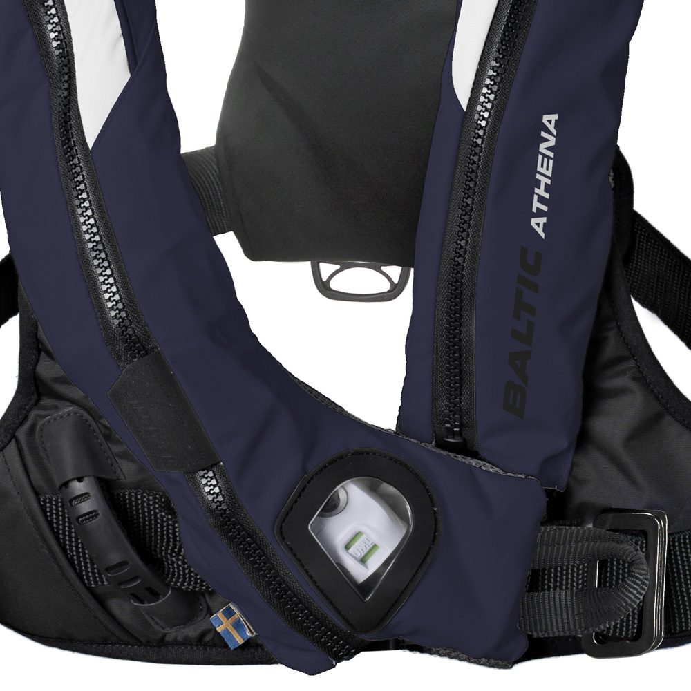Baltic Athena 165N automatisch reddingsvest met harnas blauw 3