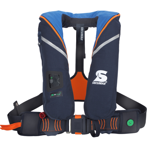 Secumar reddingsvest survival 220N blauw / oranje foto 1