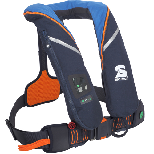 Secumar reddingsvest survival 220N blauw / oranje 2