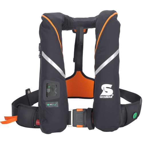 Secumar reddingsvest survival 275N zwart / oranje foto 1