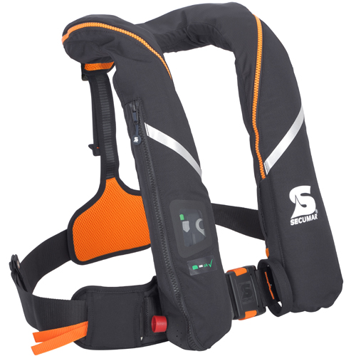 Secumar reddingsvest survival 275N zwart / oranje 2