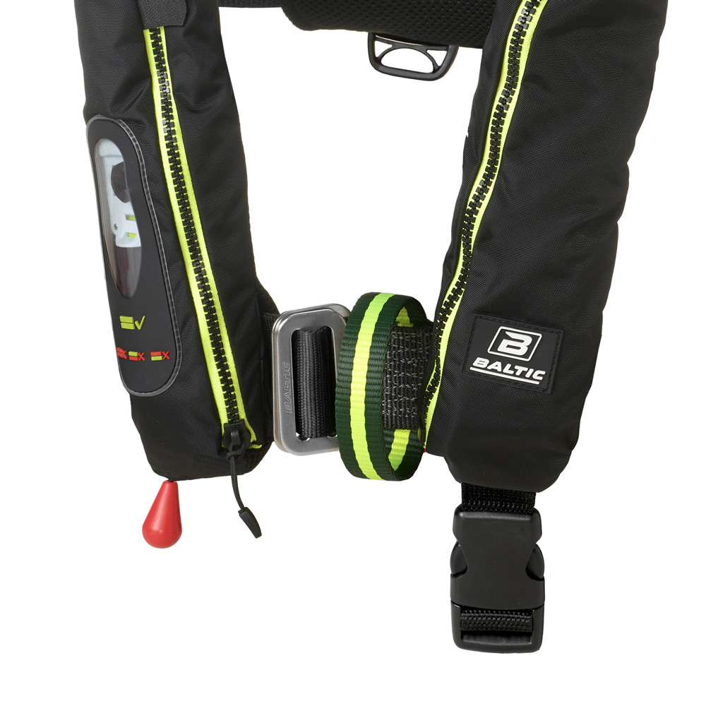 Baltic Legend 165N automatisch reddingsvest met harnas zwart 2