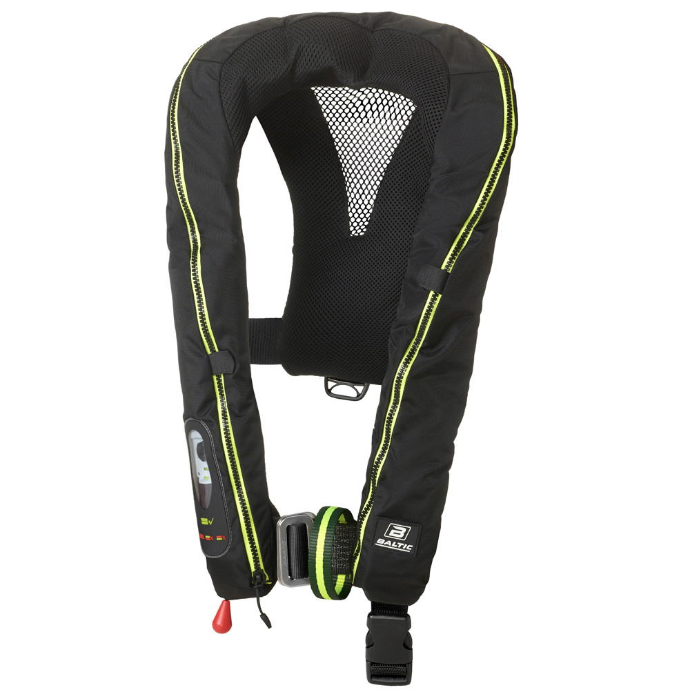 Legend 165N automatisch reddingsvest SLA met harnas zwart
