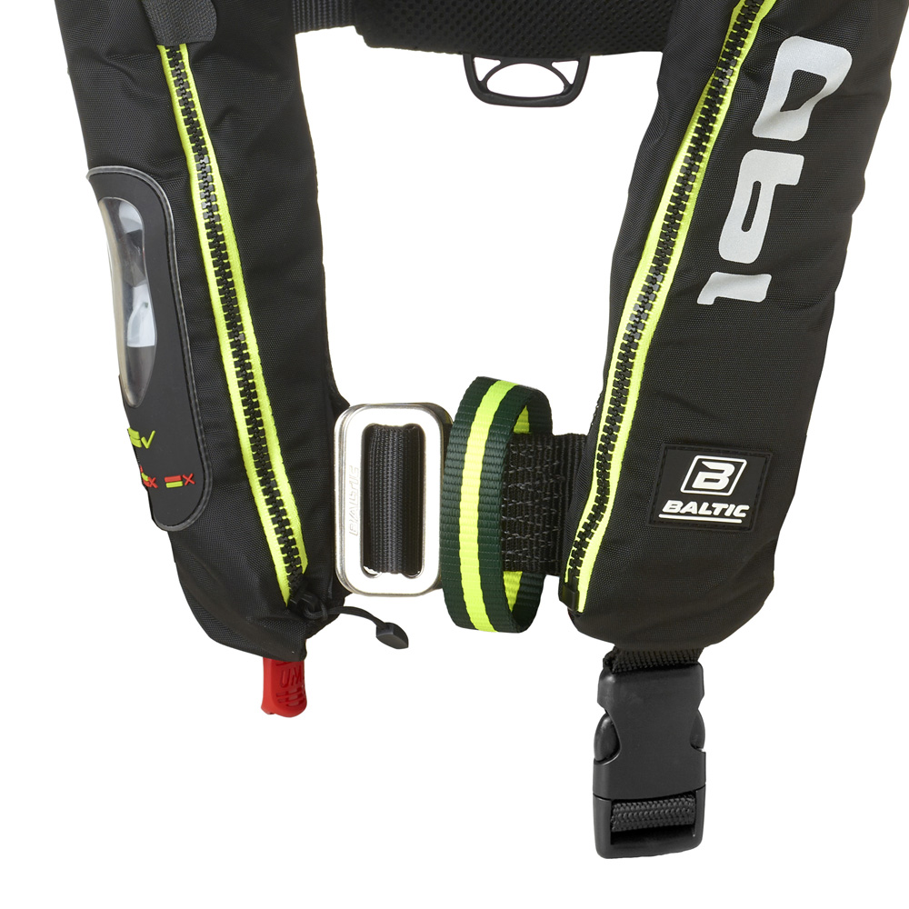Baltic Legend 190N automatisch reddingsvest met harnas zwart 2