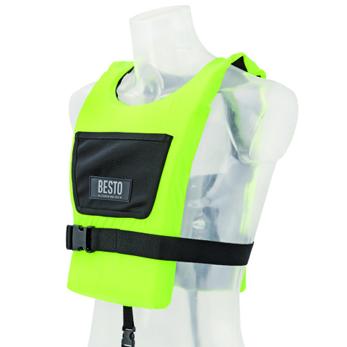 Besto paddler 50N zwemvest geel volwassen 3