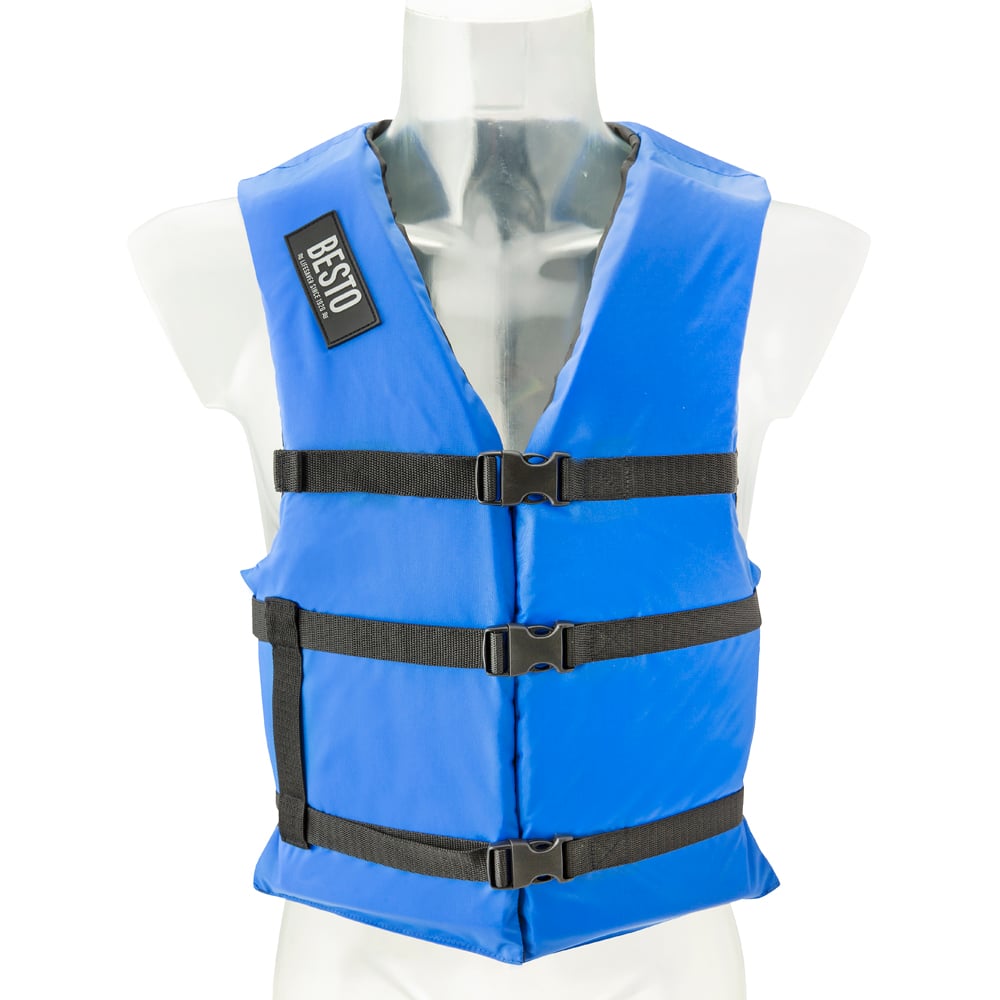 Besto Allround Fit 50N zwemvest blauw foto 1