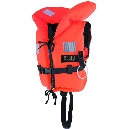 Besto economy kinderreddingsvest 100N 0-15kg oranje foto 1