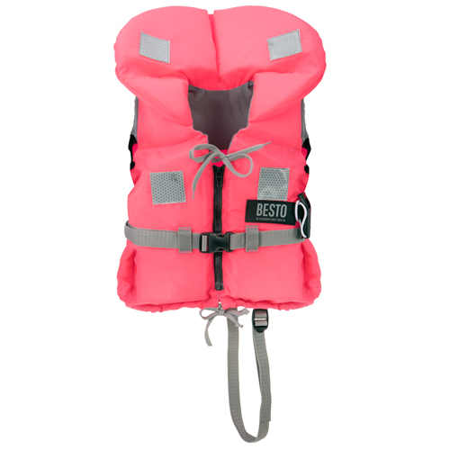 Besto comfort kinderreddingsvest 100n 20-30kg roze foto 1