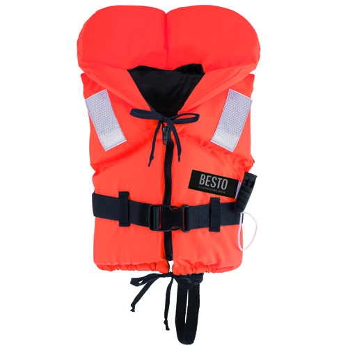 Besto comfort kinderreddingsvest 100n 20-30kg oranje foto 1