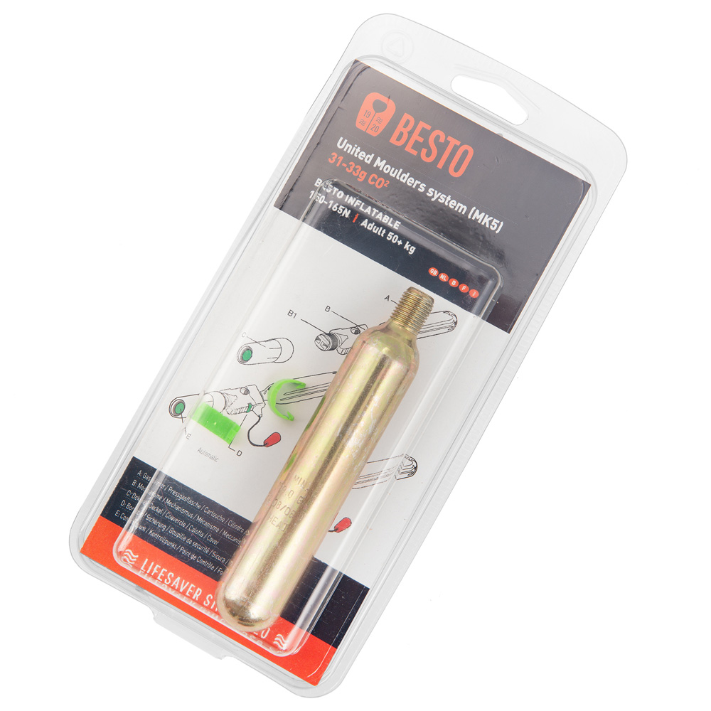 Besto UML herlaadset 150N-165N 33gr Manual foto 1