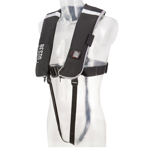 Besto comfort pro automatisch reddingsvest zwart 300N 2