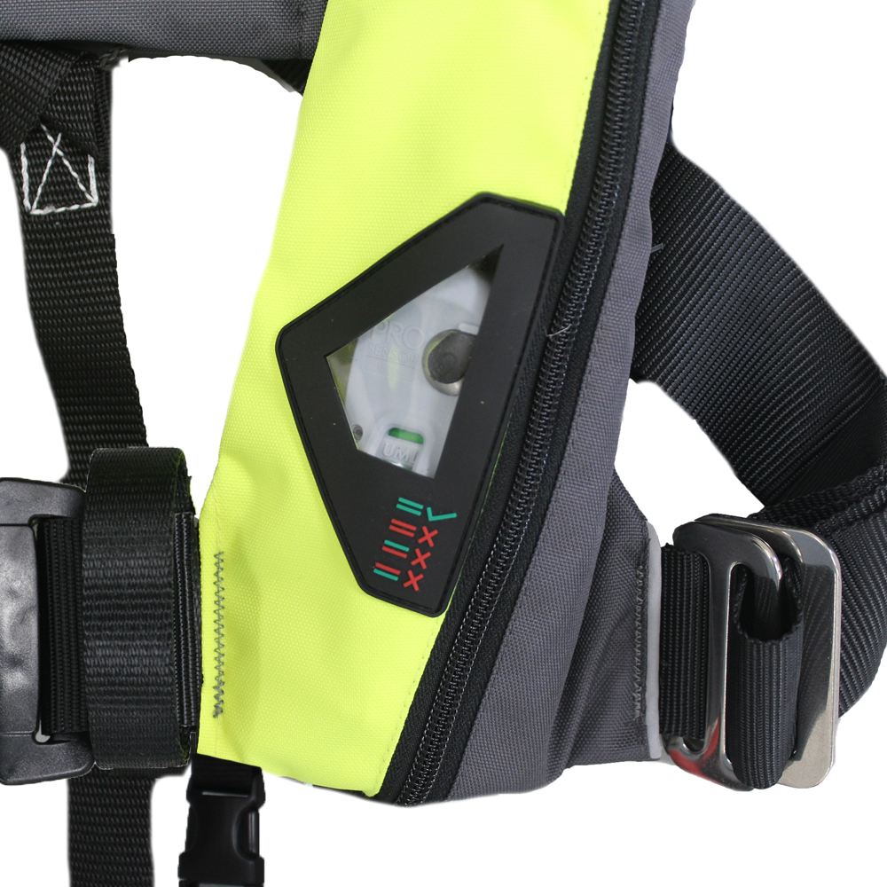Besto Extreme high comfort automatisch reddingsvest 300N high viz yellow 2