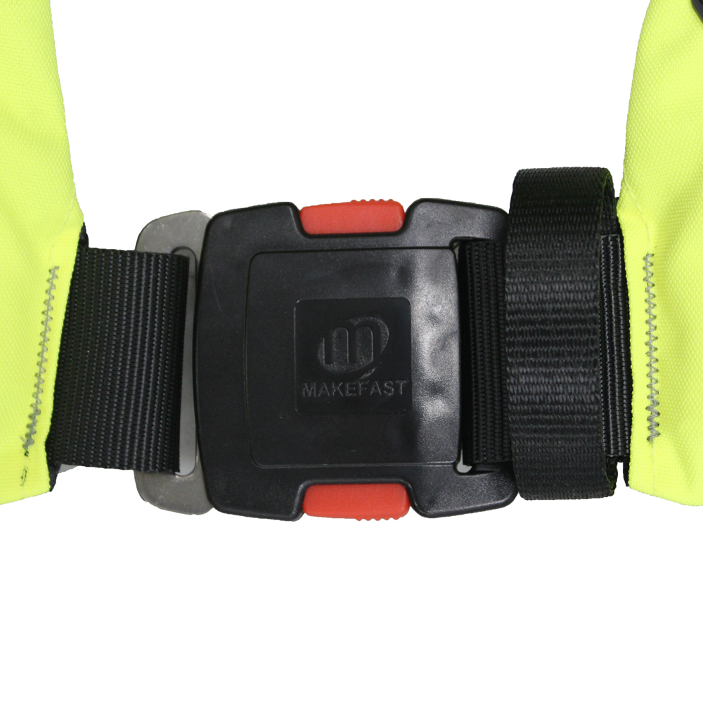 Besto Extreme high comfort automatisch reddingsvest 300N high viz yellow 3