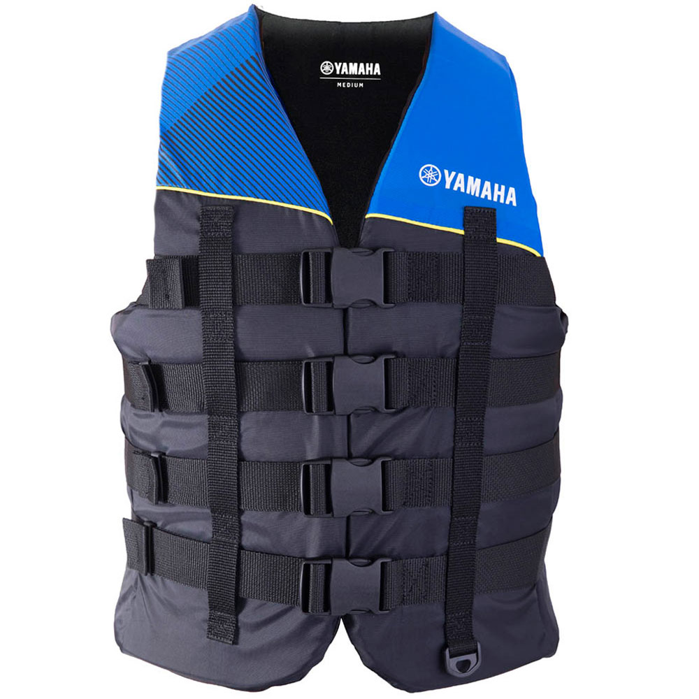 yamaha 4 buckle zwemvest blauw