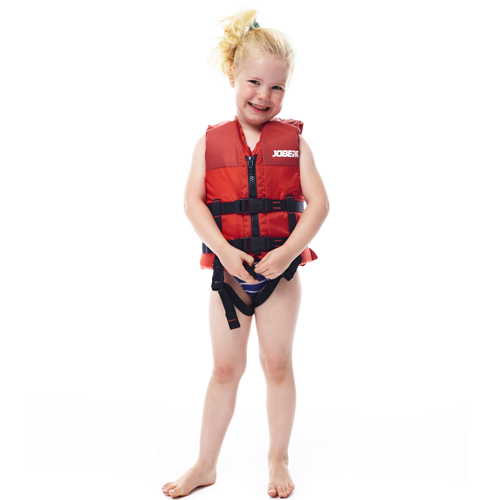Jobe scribble kinder zwemvest rood foto 1