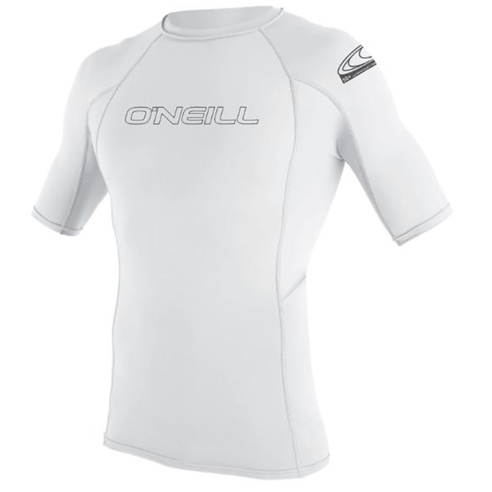 Oneill sneldrogend UV protectie shirt heren wit foto 1