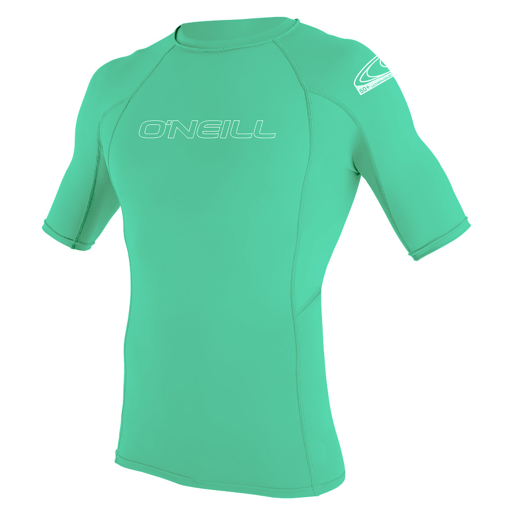 sneldrogend UV protectie shirt kind aqua blauw