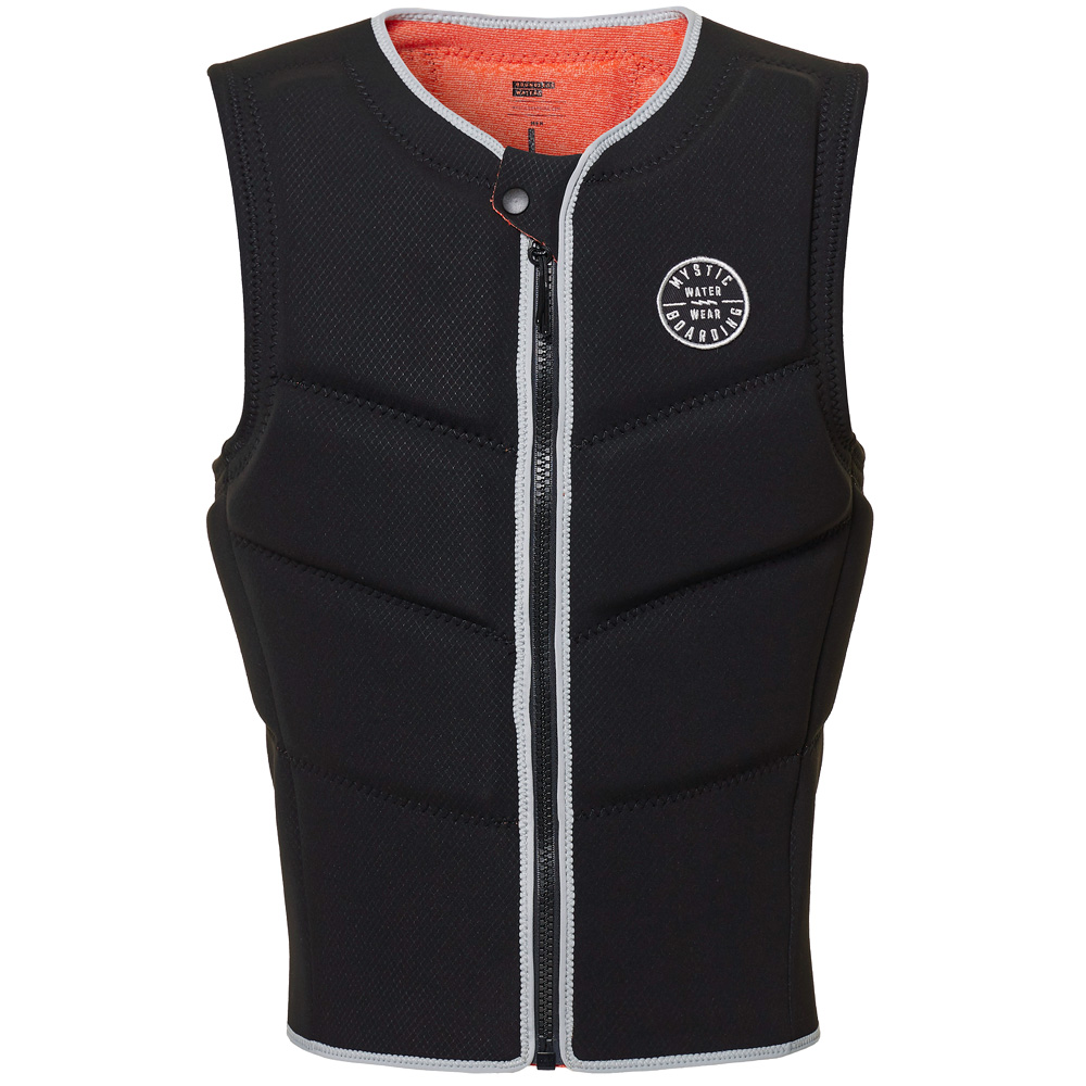 Mystic Foil Impact Vest borstrits Kite heren zwart foto 1