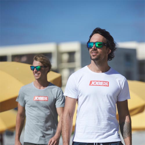 beam drijvende zonnebril zwart grijs