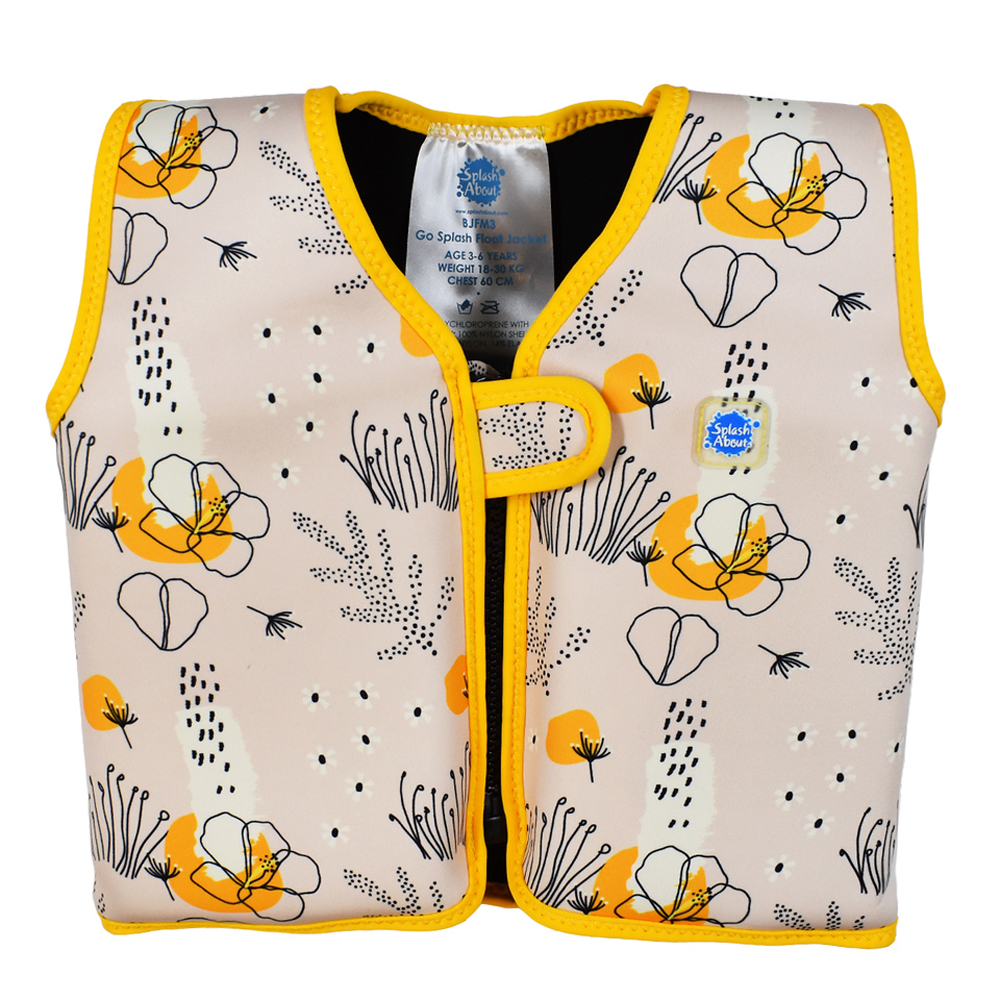 float jacket 8 piece flower meadow