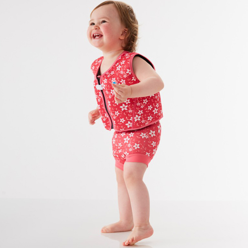 Splash About go splash float jacket pink blossom 2