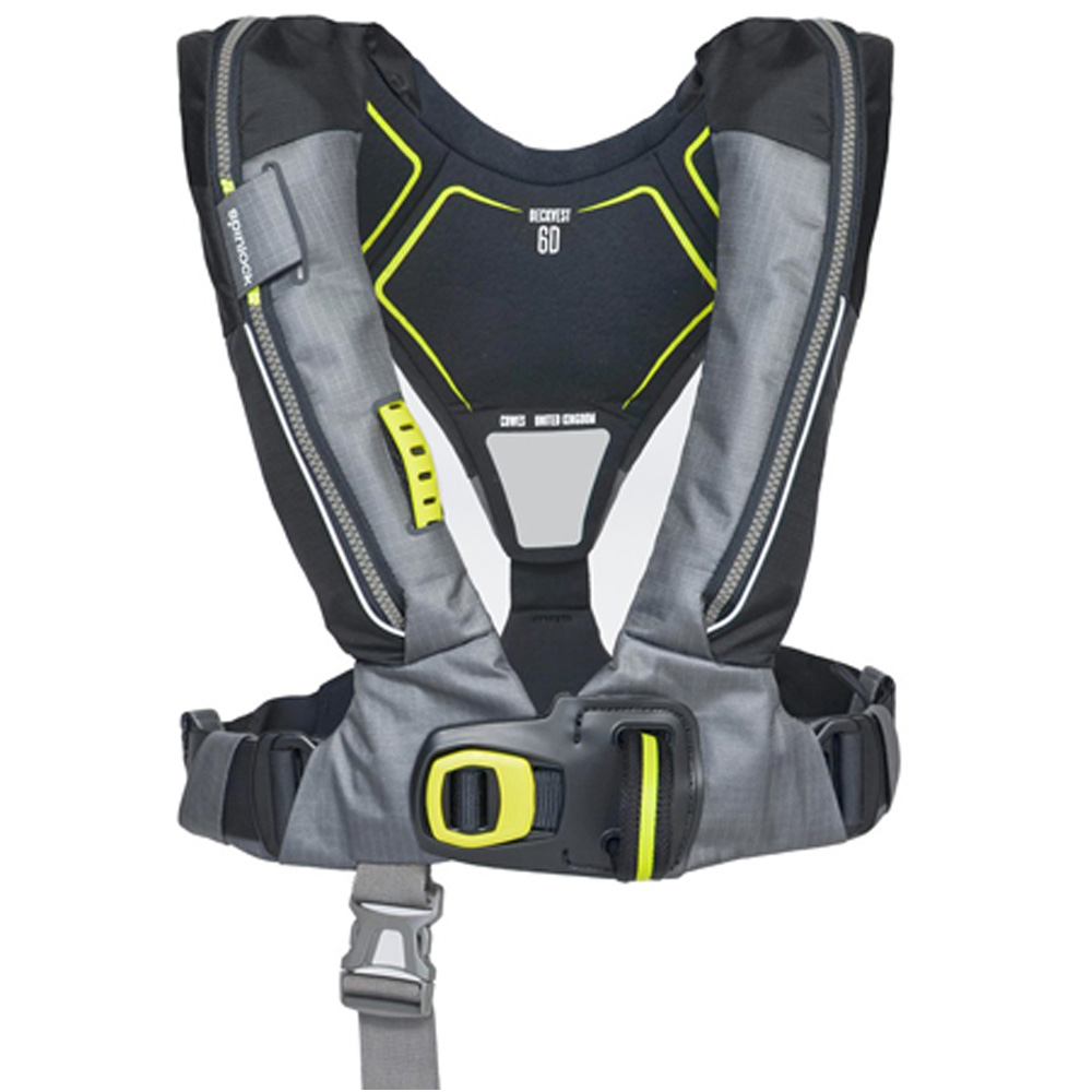 Spinlock Deckvest 6D 170N steenkool grijs foto 1