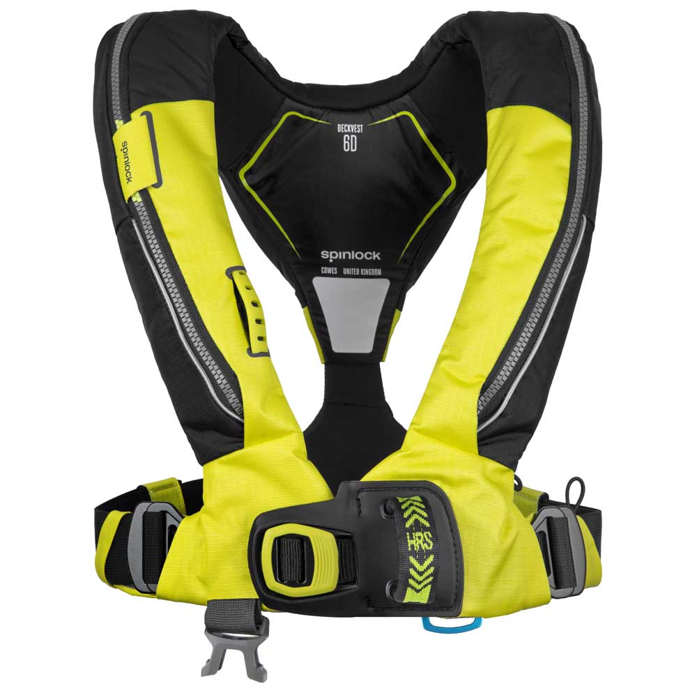 Spinlock Deckvest 6D 170N, citrus geel, quick release foto 1