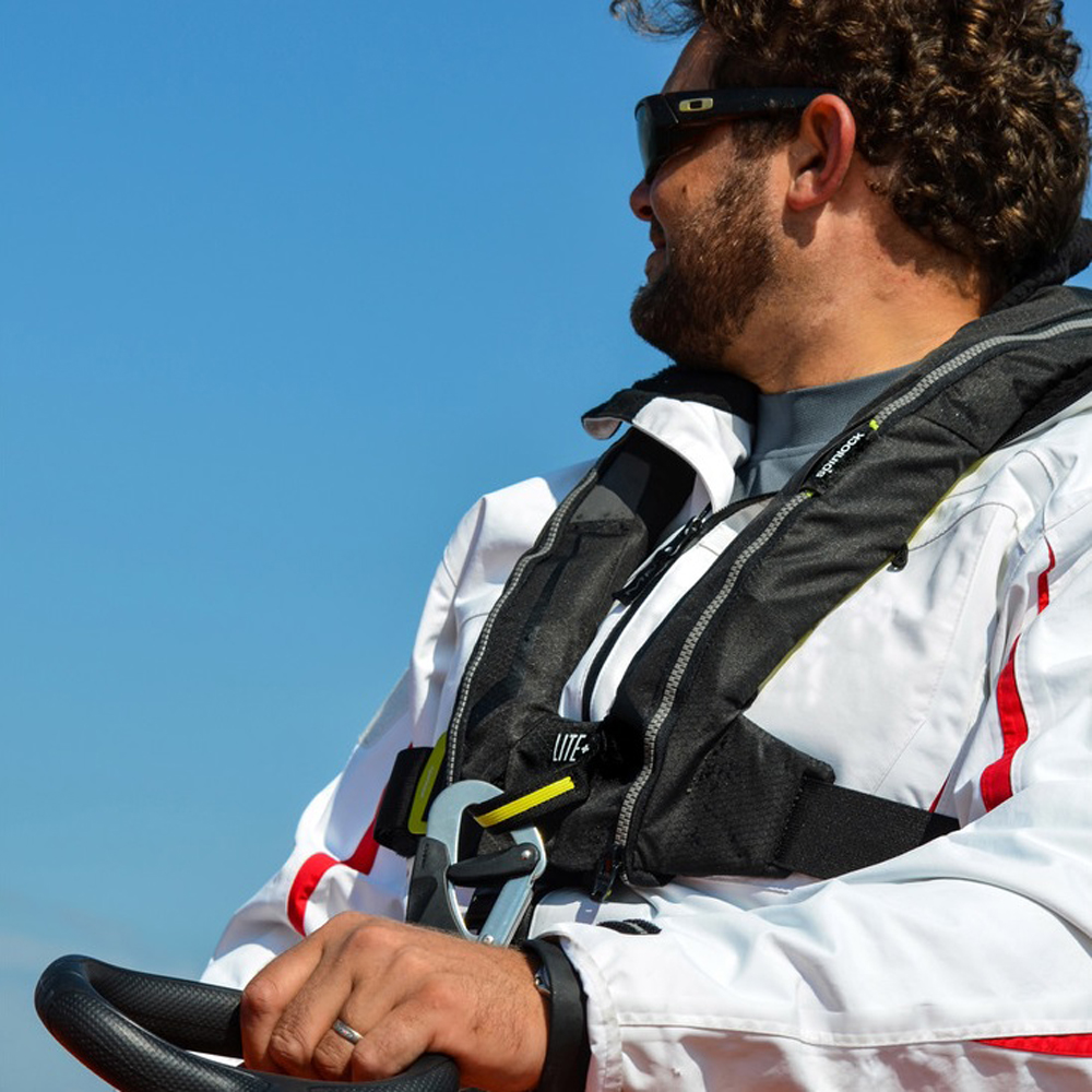 Deckvest lite+ 275N zwart harnas