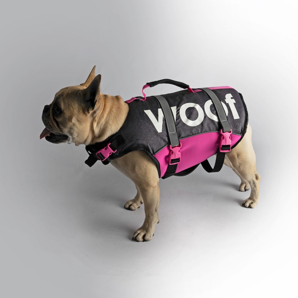 Follow Hondenzwemvest roze 2