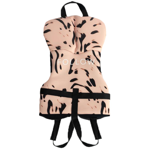 Follow POP kinder reddingsvest lichtroze 20-30 kg 3
