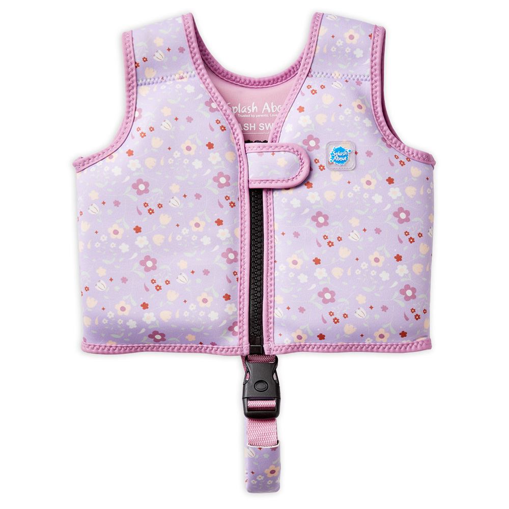 go splash swim vest lilac spring