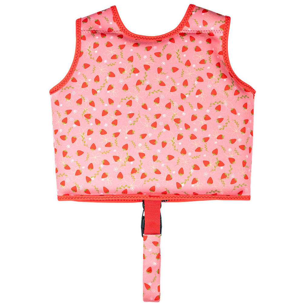 go splash swim vest strawberry field