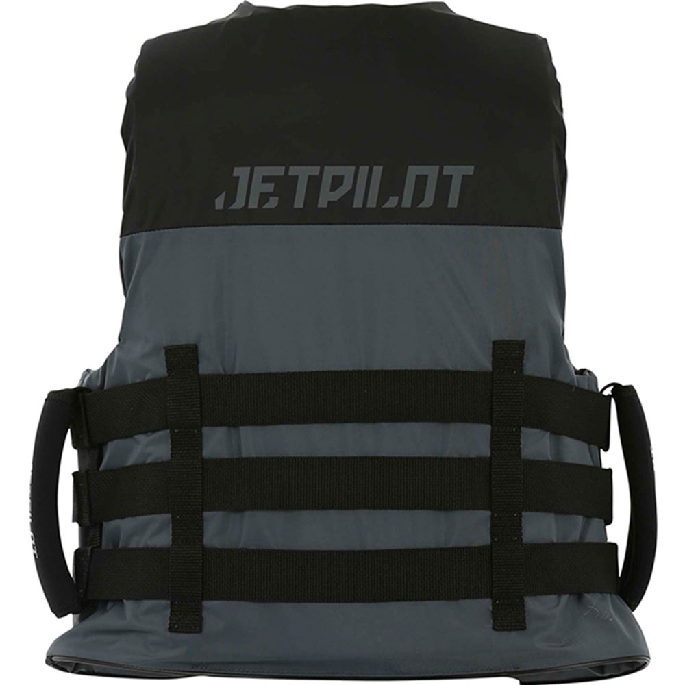 Jetpilot Strike nylon zwemvest zwart met super grip handvaten
