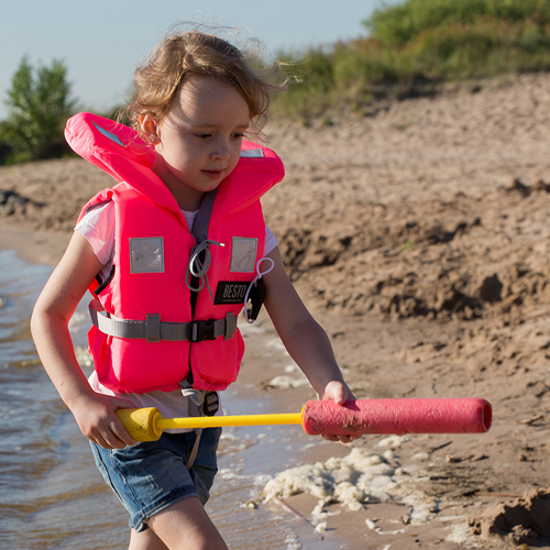 Besto comfort kinderreddingsvest 100n 15-20kg roze