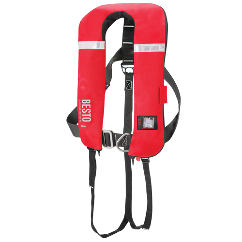 Besto pro automatisch reddingsvest rood 300N