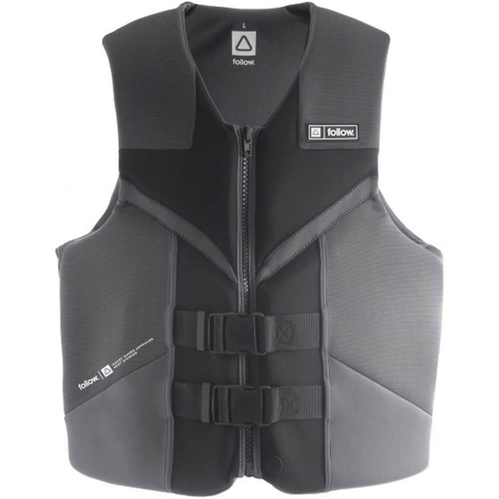 Follow Cure neopreen heren zwemvest zwart